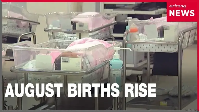 Births in Korea rise 13% in August, 26th straight month of growth