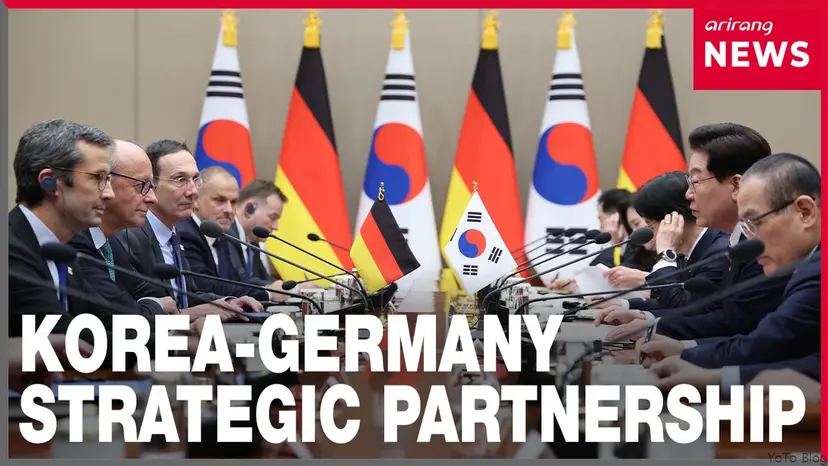 Lee, Germany's Merz agree to widen high-tech, energy and defense cooperation