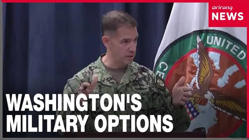 Washington weighs military options against Iran before midterms